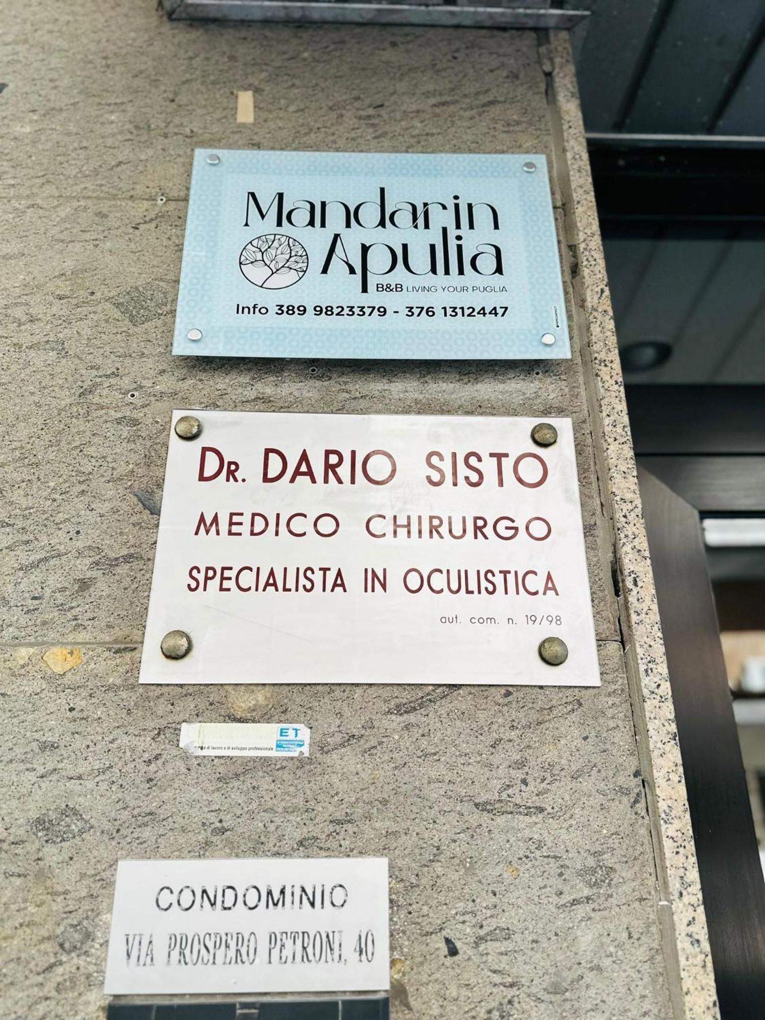 Mandarin Apulia B&B Bari Exterior photo